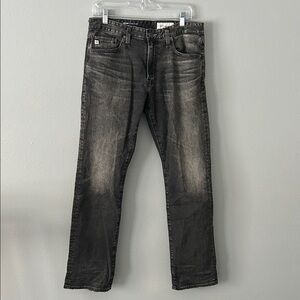 AG- Ed Protege Straight Jeans in black